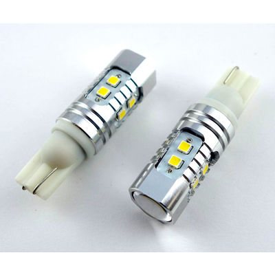 LINKMAN T10バルブ 10W(白) 12V/180mA 白 HC-T10-10W-10W 1個 63-3053-27（直送品）