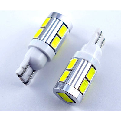 LINKMAN T10無極性バルブ(白・キャンセラー内蔵) 12V/180mA 白 HC-T10-10-5730SMD-C 1個（直送品）