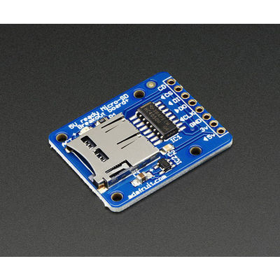 Adafruit Industries MicroSD ブレイクアウトボード+ 254 1個 63-3077-06（直送品）