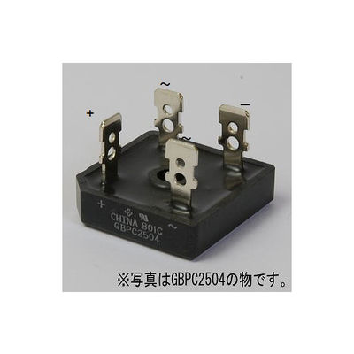 ビシェイ ブリッジダイオード GBPC2506 1個 63-3051-85（直送品）