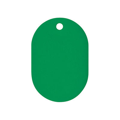 共栄プラスチック 番号札 小(31×45mm) 番号無し グリーン 7-5795-13 1組(50枚)（直送品）