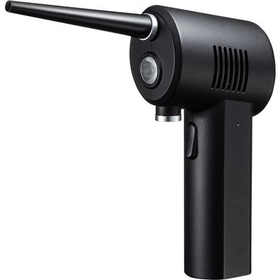 サンワサプライ 電動エアダスター 充電式 LEDライト付き CD-ADE1BK（直送品）