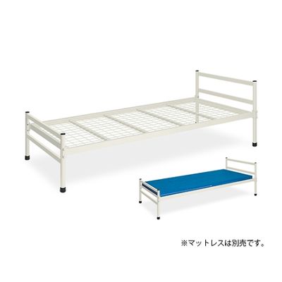 高田ベッド製作所 MCベッド 幅98×長さ207×高さ35(全高67)cm TB-1165 1個 61-3717-48（直送品）