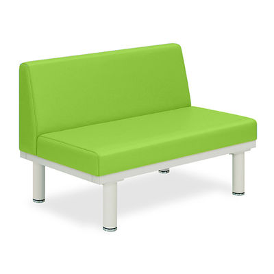 ソファー・背付き(ミニ) TBー906ー02 座幅45(全幅63)×長さ100×座高44(全高78)cm 抹茶 TB-906S-02 1台（直送品）
