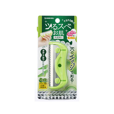 グリーンベル 角質削り(ライム) NC-306 1個 62-4874-89（直送品）