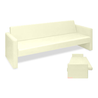 高田ベッド製作所 ベンチベッドMD 座幅50(全幅91)×長さ206(座面190)×座高39(全高77)cm クリーム TB-876 1台（直送品）