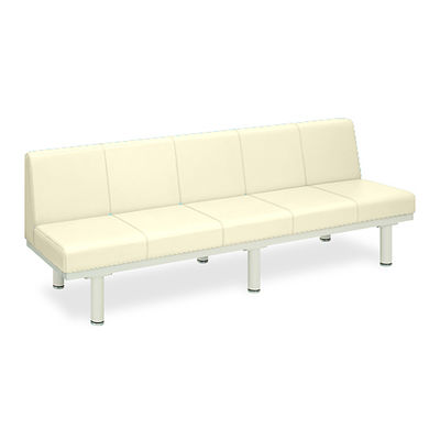 高田ベッド製作所 ソファロン・背付き 座幅40(全幅58)×長さ200×座高39(全高73)cm クリーム TB-243 1台（直送品）