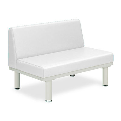 ソファー・背付き(ミニ) TBー906ー02 座幅45(全幅63)×長さ80×座高39(全高73)cm 白 TB-906S-02 1台（直送品）