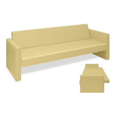 高田ベッド製作所 ベンチベッドMD 座幅50(全幅91)×長さ186(座面170)×座高39(全高77)cm アイボリー TB-876 1台（直送品）