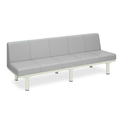 高田ベッド製作所 ソファロン・背付き 座幅45(全幅63)×長さ200×座高44(全高78)cm グレー TB-243 1台（直送品）