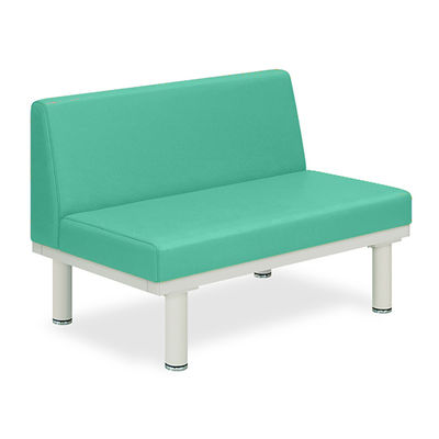 ソファー・背付き(ミニ) TBー906ー02 座幅40(全幅58)×長さ80×座高44(全高78)cm ライトグリーン TB-906S-02（直送品）