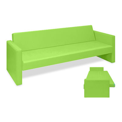 高田ベッド製作所 ベンチベッドMD 座幅50(全幅91)×長さ196(座面180)×座高39(全高77)cm 抹茶 TB-876 1台（直送品）