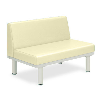 ソファー・背付き(ミニ) TBー906ー02 座幅40(全幅58)×長さ80×座高44(全高78)cm クリーム TB-906S-02 1台（直送品）