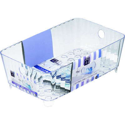 新輝合成 TONBO シンクシンク水切りバスケット38型 クリア 03000 1個 149-4955（直送品）