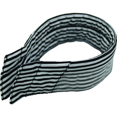 福徳産業 福徳 エリクーラーストライプ 黒 1819-SBK 1個 149-4170（直送品）