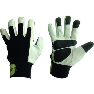 富士手袋工業 富士手袋 豚本革手袋 トンクレグリップ LL 664-LL 1双 136-2350（直送品）