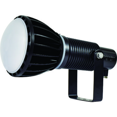 日動工業 日動 エコビックLED投光器100W(常設型) 本体:黒、電球:黒 照射角 170度 ATL-E100J-WBK-50K 1台（直送品）