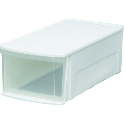 アイリスオーヤマ IRIS 226108 チェストI LD ホワイト/クリア ILD 1台 126-5096（直送品）