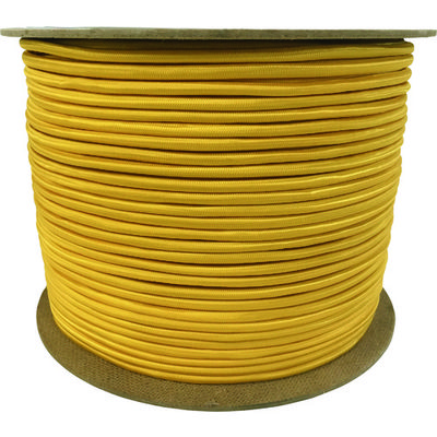 ユタカメイク タイトゴムロープドラム巻 9mm×150m イエロー PRT-38 1巻 161-3344（直送品）