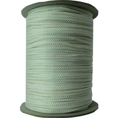 ユタカメイク 江戸打ち紐 白 約4mm×130m PAR-8123 1巻 161-1902（直送品）