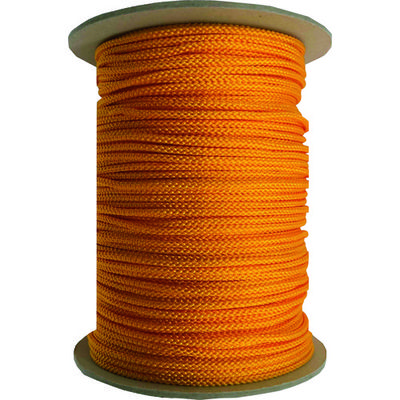 ユタカメイク 江戸打ち紐 山吹 約4mm×130m PAR-8125 1巻 161-1904（直送品）