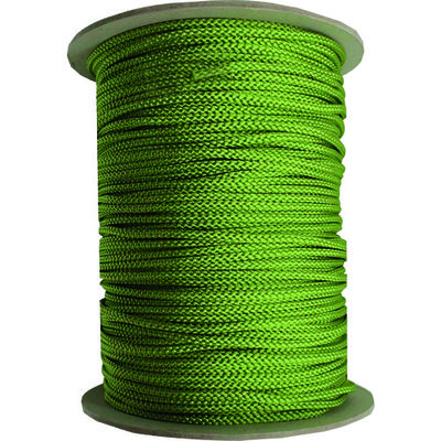 ユタカメイク 江戸打ち紐 萌黄 約4mm×130m PAR-8104 1巻 161-1897（直送品）
