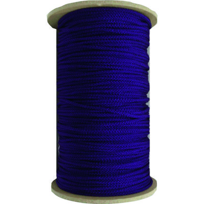 ユタカメイク 江戸打ち紐 紫 約3mm×130m PAR-8010 1巻 161-1887（直送品）