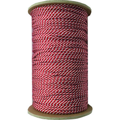 ユタカメイク 江戸打ち紐 紅白 約3mm×130m PAR-8032 1巻 161-1894（直送品）