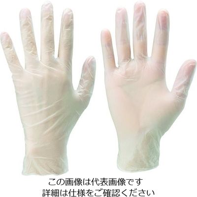 SHOWA ビニール使い捨て手袋 No806ナイスハンドお手軽手袋 10枚入 フリーサイズ NO806-10P 1袋(10枚)（直送品）