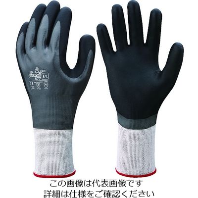 ショーワグローブ ショーワ 耐切創手袋 NO577 デュラコイル577 グレー Sサイズ NO577-S 1双 160-9737（直送品）
