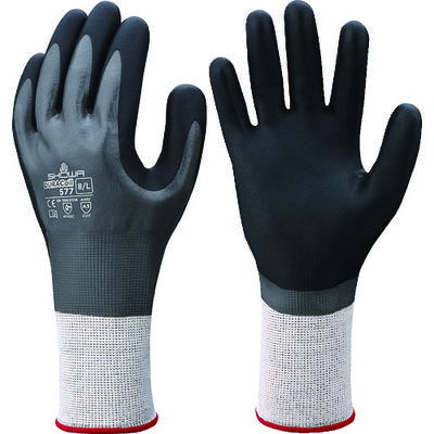 ショーワグローブ ショーワ 耐切創手袋 NO577 デュラコイル577 グレー XLサイズ NO577-XL 1双 160-9738（直送品）