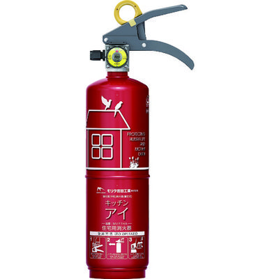 モリタ宮田工業 MORITA キッチンアイ ルビーレッド MVF1HAR 1本 162-4024（直送品）