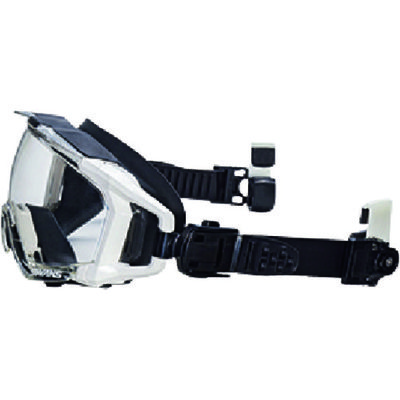 山本光学 YAMAMOTO ゴグル型保護めがねレスキューモデル クイックベルトタイプ SS-7000CL QB WHT 1個（直送品）