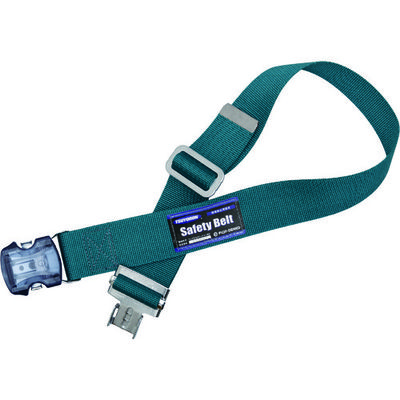TSUYORON 胴ベルトのみ ワンタッチバックル 青緑 Mサイズ 幅50MM×長さ1200MM TUB-SOTN-BG-M-BP 1本（直送品）