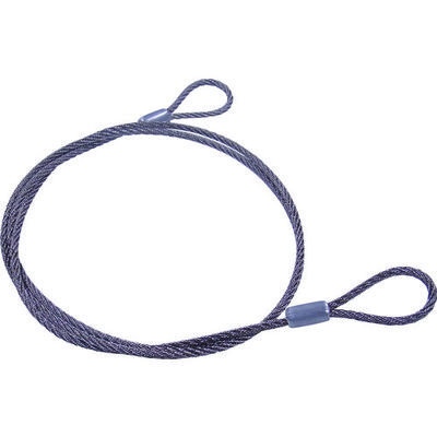 ニッサチェイン ステンレスカットワイヤー アルミカシメ 4.0X900mm (1本=1PK) Y-53 1本 134-5839（直送品）