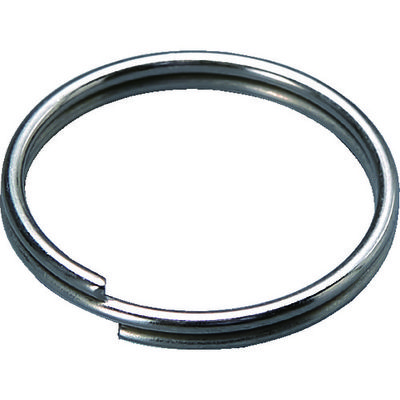 トラスコ中山 TRUSCO ニ重リンク ステンレス製 線径Φ2.2×内径Φ27 (10個入) TWR-22-27 1袋(10個)（直送品）