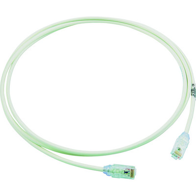 パンドウイットコーポレーション PANDUIT カテゴリ6A細径パッチコード 0.5m オフホワイト UTP28X0.5M 1本（直送品）