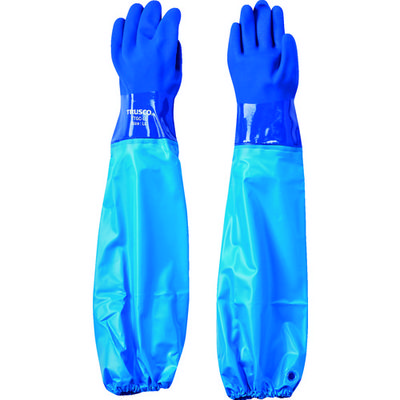 トラスコ中山 TRUSCO 腕カバー付耐油手袋 LLサイズ TTGC-LL 1双 149-7708（直送品）