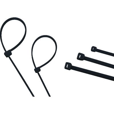 TRUSCO ケーブルタイ 幅2.4mmX100mm 最大結束Φ22 耐候性 100本入 TRCVJ-100W 1袋(100本)（直送品）