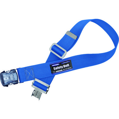 TSUYORON 胴ベルトのみ ワンタッチバックル 青 Mサイズ 幅50MM×長さ1200MM TUB-SOTN-BL4-M-BP 1本（直送品）