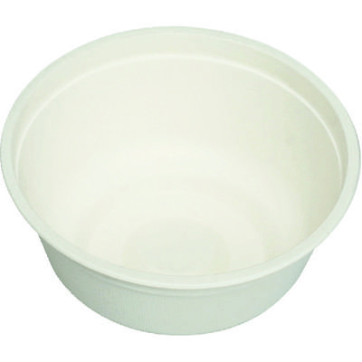 トラスコ中山 TRUSCO モールドどんぶり丸 無地 Lサイズ 165X×75 50枚入 TMD1-L 1袋(50枚) 161-2561（直送品）