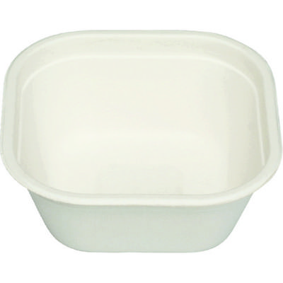 トラスコ中山 TRUSCO モールドどんぶり角 無地 148X×148X60 50枚入 TMD-2 1袋(50枚) 161-2562（直送品）