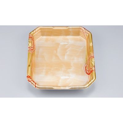精肉トレー L-カク2.5 ゆうすい橙 0515102056930 400枚（50×8） シーピー化成（直送品）
