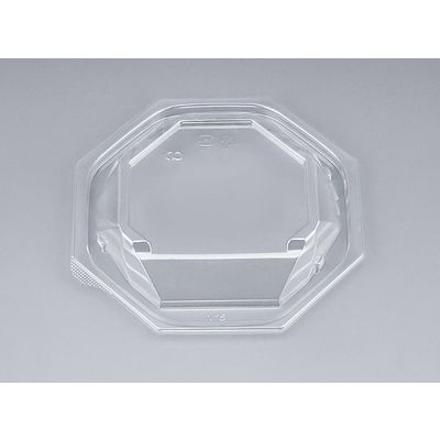 サラダ・フルーツ容器 COPN八角16 嵌合蓋 0652416090008 600枚（50×12） シーピー化成（直送品）