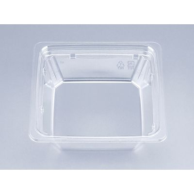 サラダ・フルーツ容器 COPロック15G 本体 0854115700005 600枚（50×12） シーピー化成（直送品）