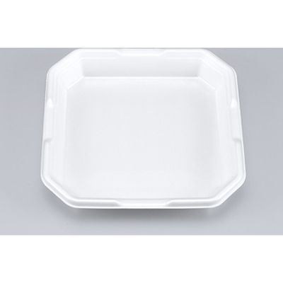 精肉トレー L-カク2 無地 0-50-510200-015-0 600枚（50×12） シーピー化成（直送品）