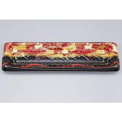 寿司容器 SFうま皿18 優赤本体 0276918007085 800枚（50×16） シーピー化成（直送品）