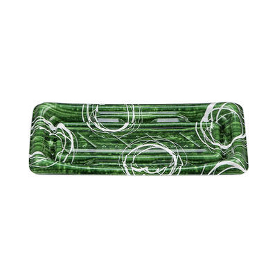 寿司容器 SFうま皿15 陶雲緑本体 0276915007185 1200枚（50×24） シーピー化成（直送品）