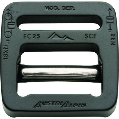 AUSTRIALPIN ALPIN COBRAオリジナル フレーム(厚手ベルト用) 25MM ブラック FC25SCF-K 1個（直送品）