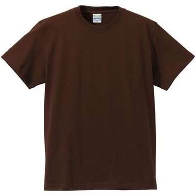 United Athle（ユナイテッドアスレ） 5001綿Tシャツ 3L ダークブラウン 1包（3枚入） キャブ（直送品）